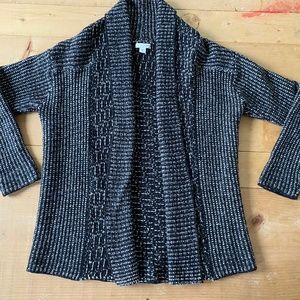 J. Jill Open Front Cardigan XS